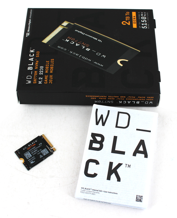 Die WD_BLACK SN770M kann mobile Gaming-Handhelds beschleunigen.