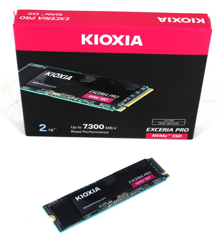 KIOXIA EXCERIA PRO SSD mit 2 TB im Test.