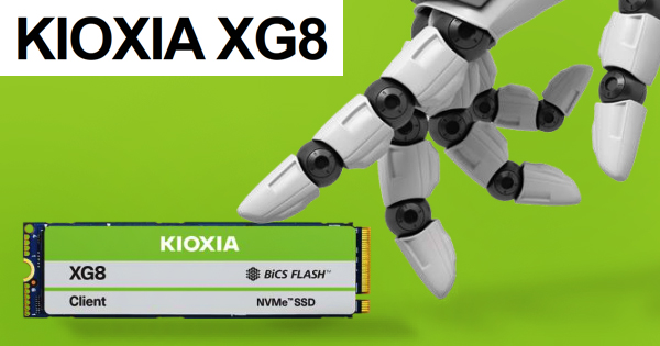 KIOXIA XG8 Client SSD mit 1 TB im Test