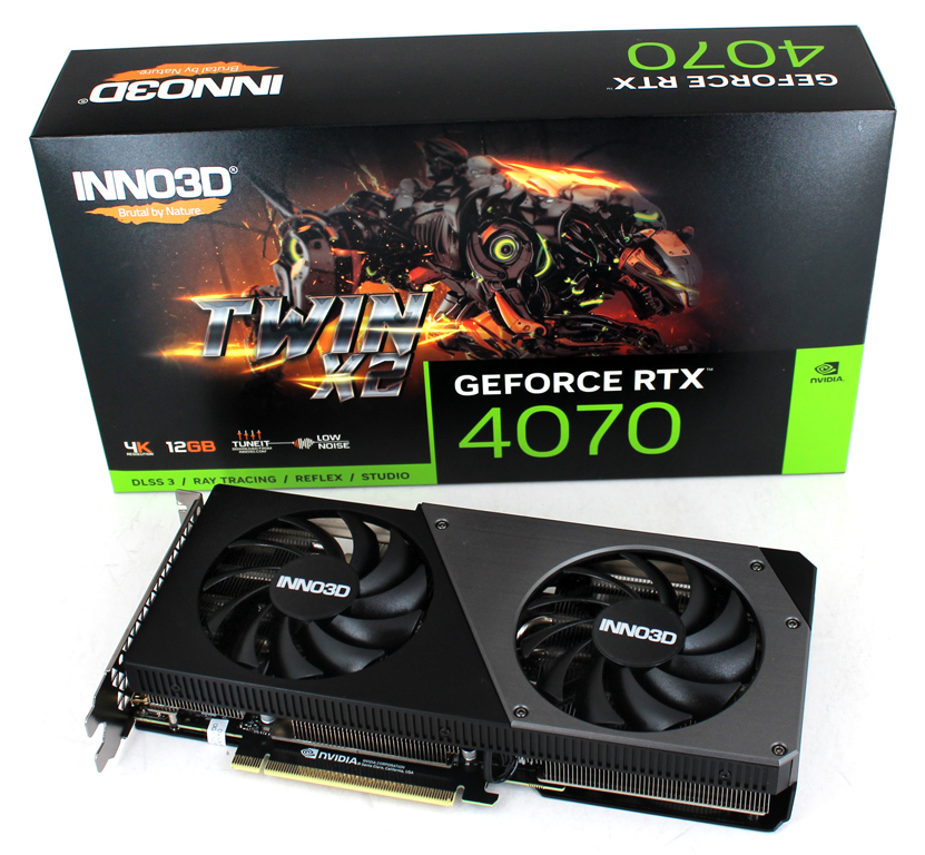 INNO3D GeForce RTX 4070 Twin X2 im Test