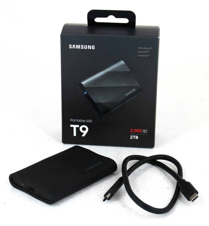 Samsung Portable SSD T9 mit 2 TB im Test