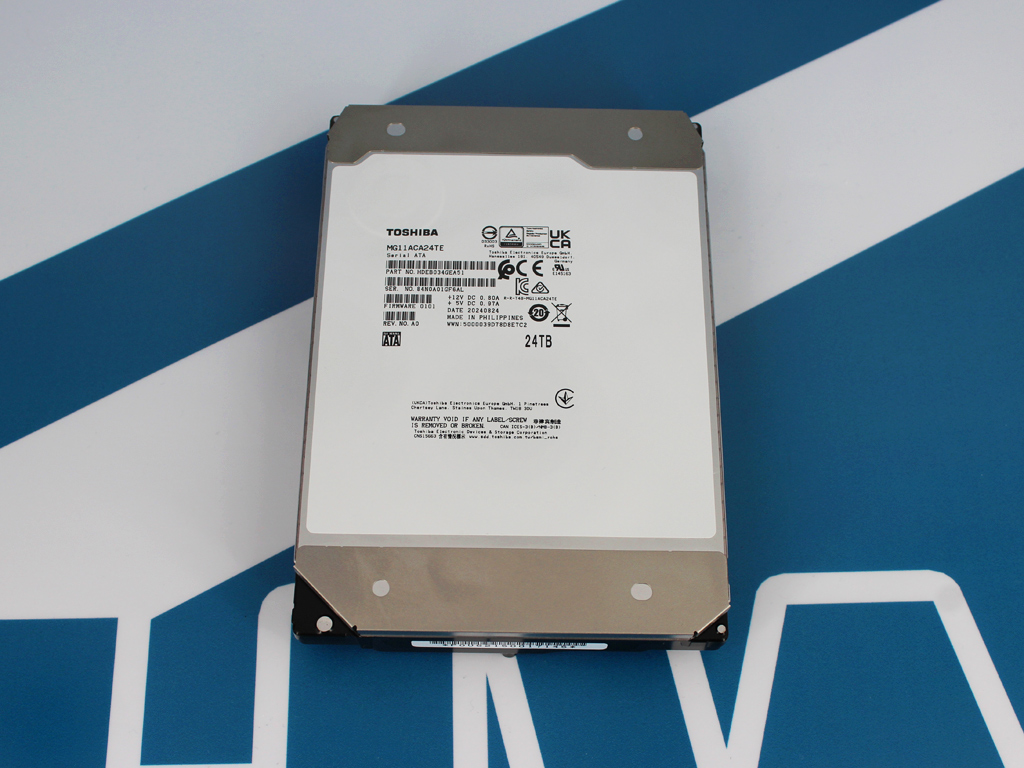 Toshiba Cloud-Scale Capacity MG11ACA 24 TB im Test.