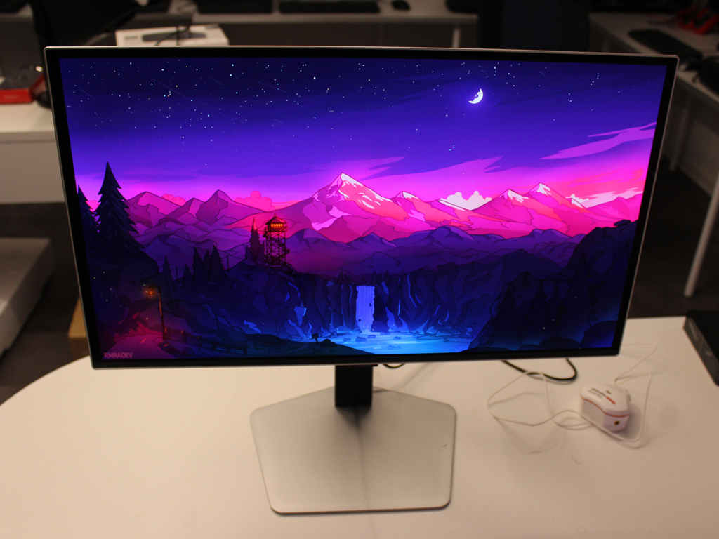 Der Samsung-Monitor kann mit satten Farben und Kontrasten im HDR-Modus punkten.