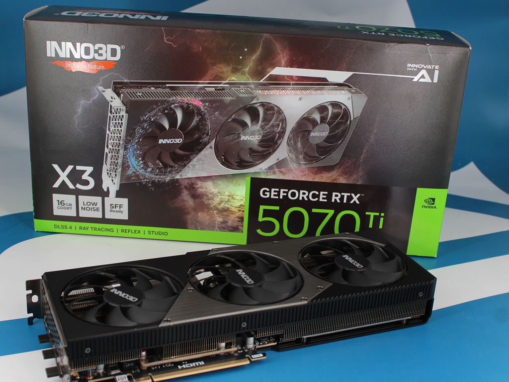 INNO3D GeForce RTX 5070 Ti X3 im Test.