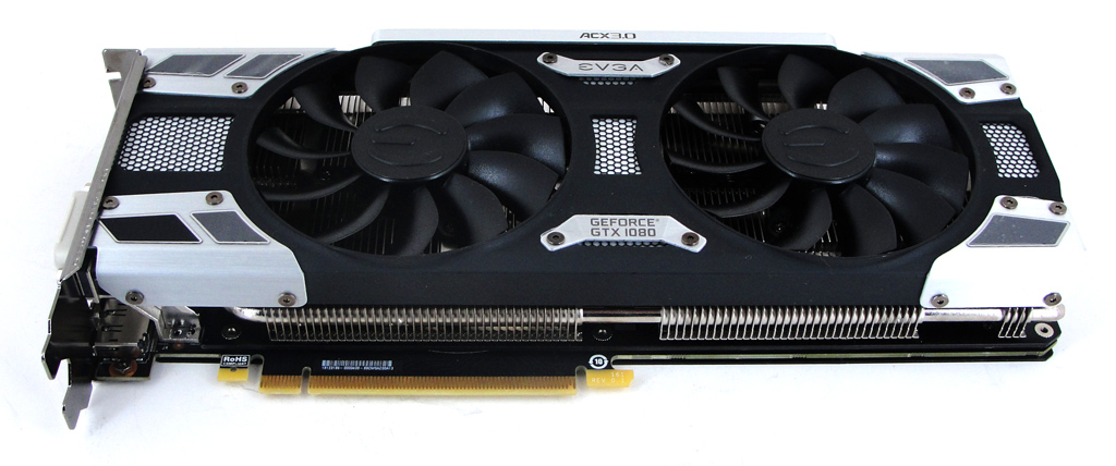 Die EVGA GeForce GTX 1080 SC Gaming ACX 3.0 basiert auf Nvidias GP104-Grafikchip mit Pascal-Architektur.