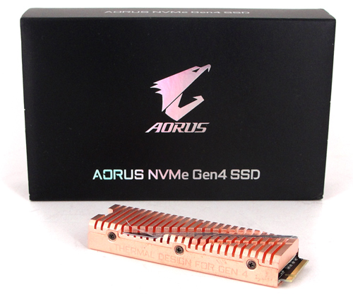 PCIe Gen4: Gigabyte AORUS NVMe SSD 2 TB