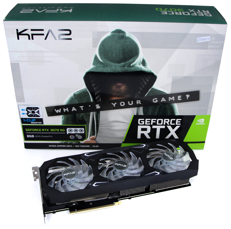 KFA2 GeForce RTX 3070 SG (1-Click OC) Test