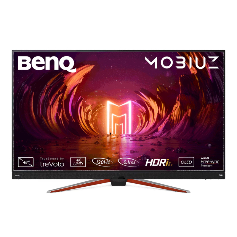 BenQ Gaming Monitor mit OLED Technologie, 48 Zoll und 4K-UHD