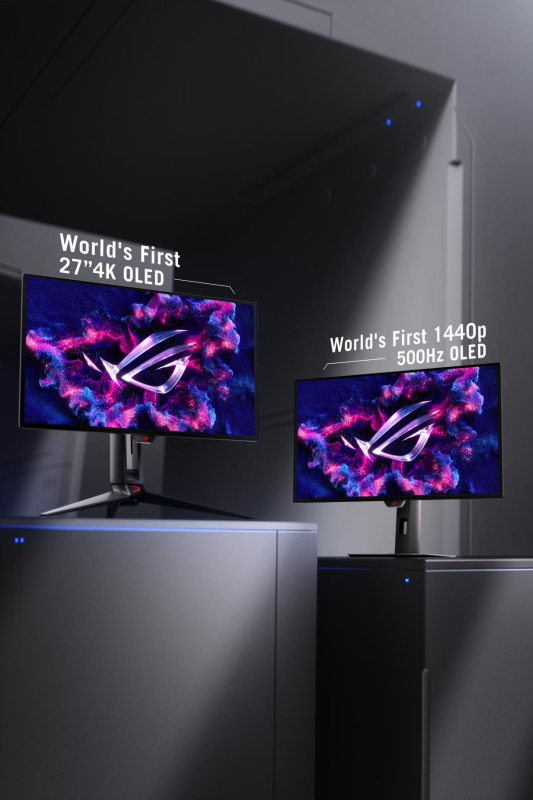 Swift OLED PG27UCDM und Strix OLED XG27AQDPG